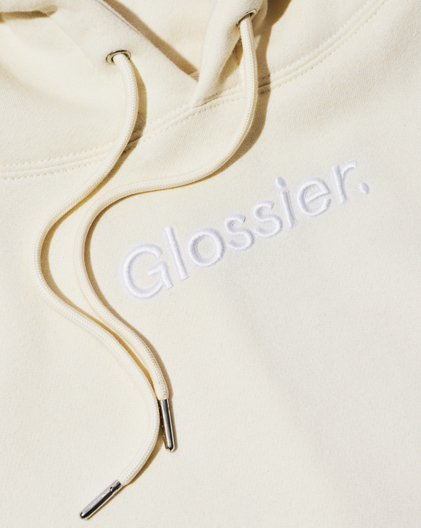 SRC_13B549078D38D362 Limited Edition Embroidered Cream Hoodie