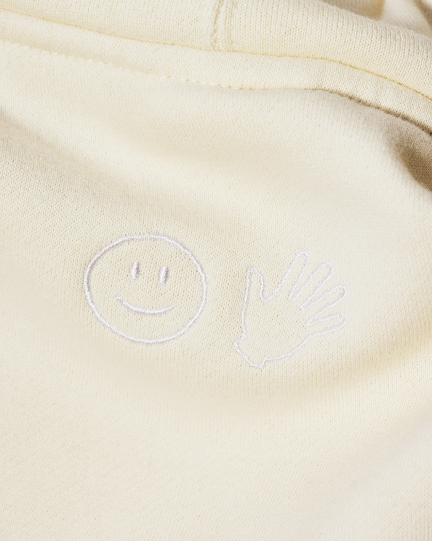 SRC_9BC6D81D73A1048D Limited Edition Embroidered Cream Hoodie